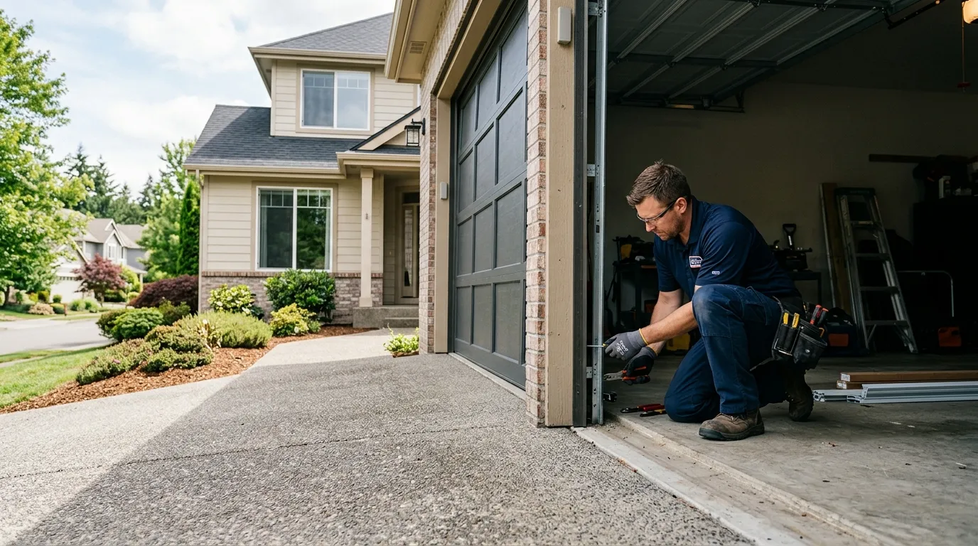 Garage door work by Broomfield Garage Door Pros in Broomfield, CO