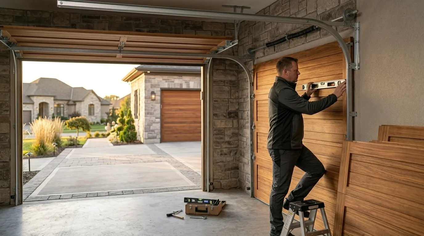 Garage Doors on Broomfield's Older Housing Stock