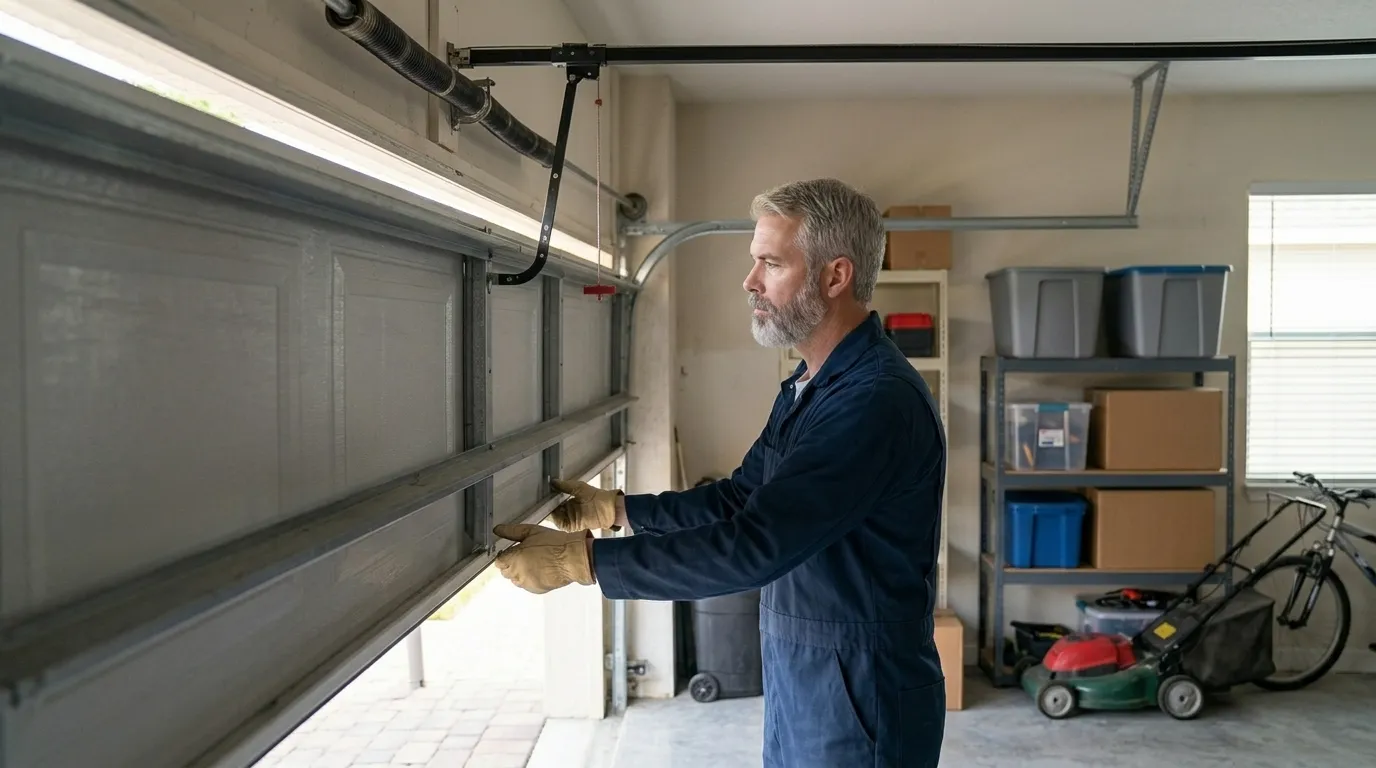 Why Your Garage Door Keeps Jumping the Track