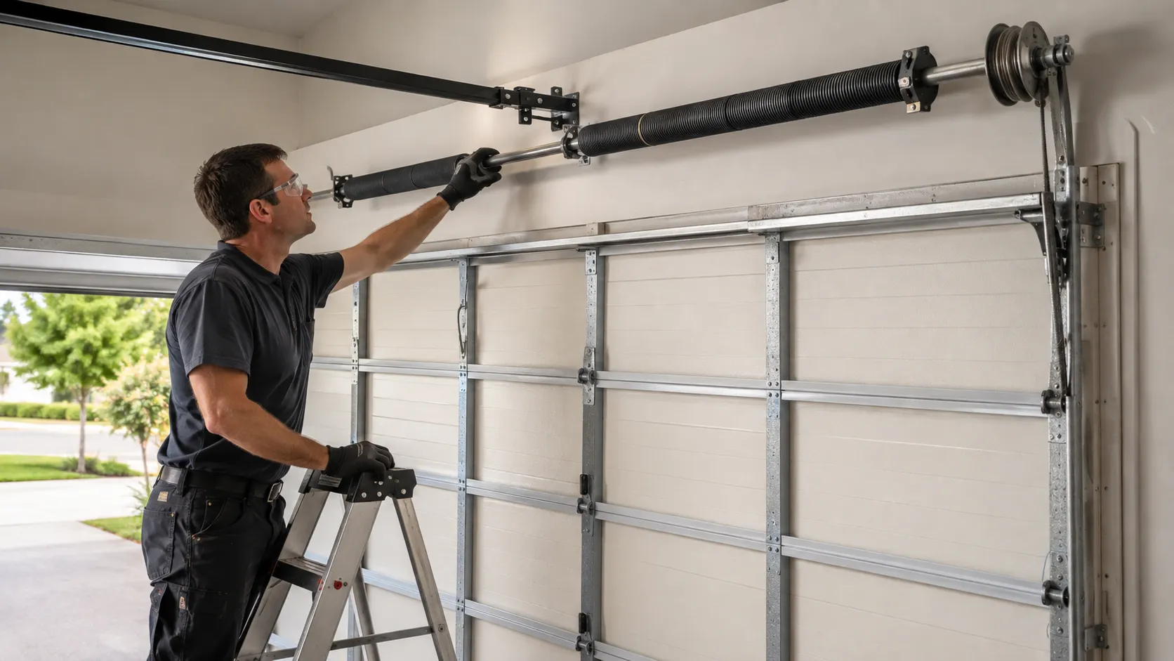 Garage door service in Broomfield, CO