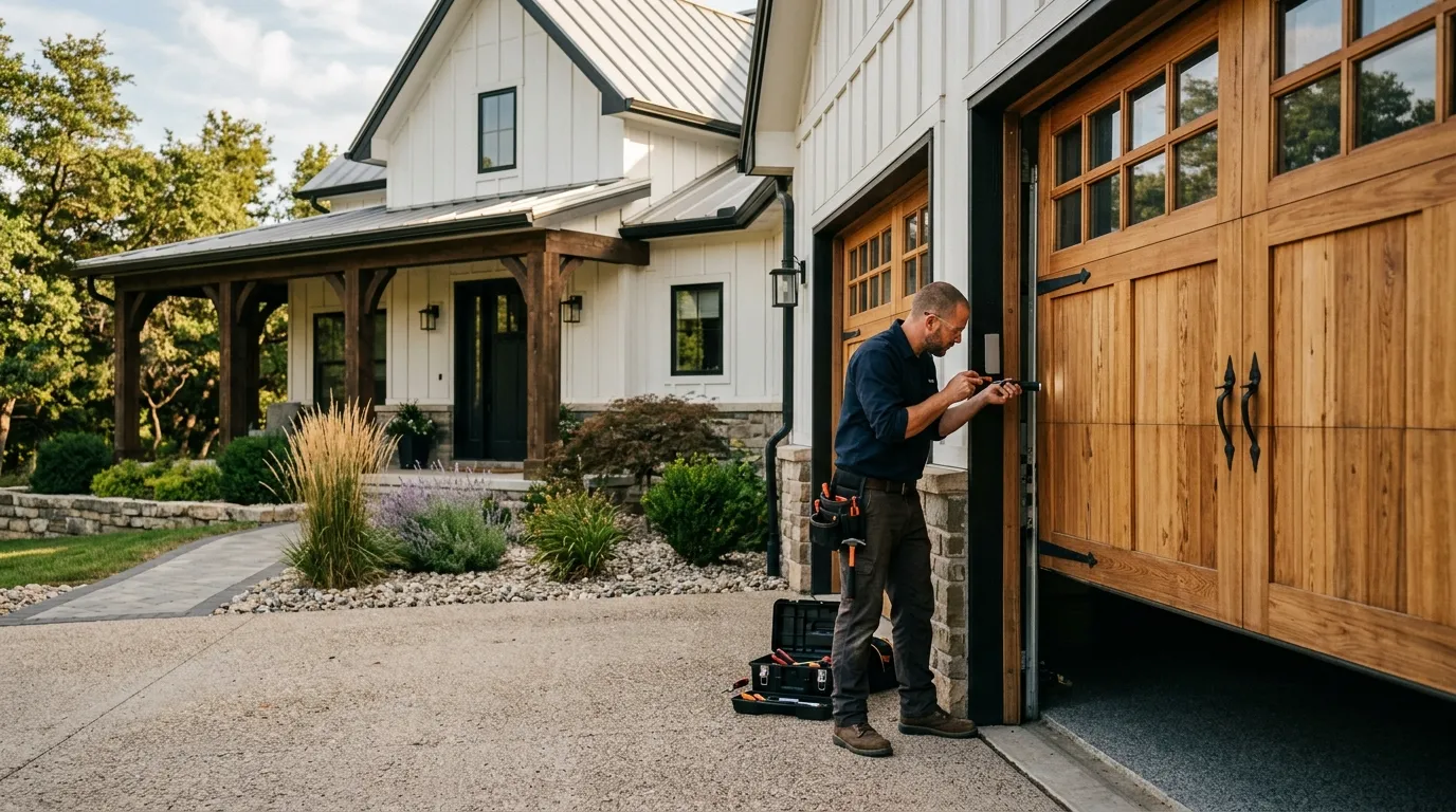 Garage door service in Broomfield, CO