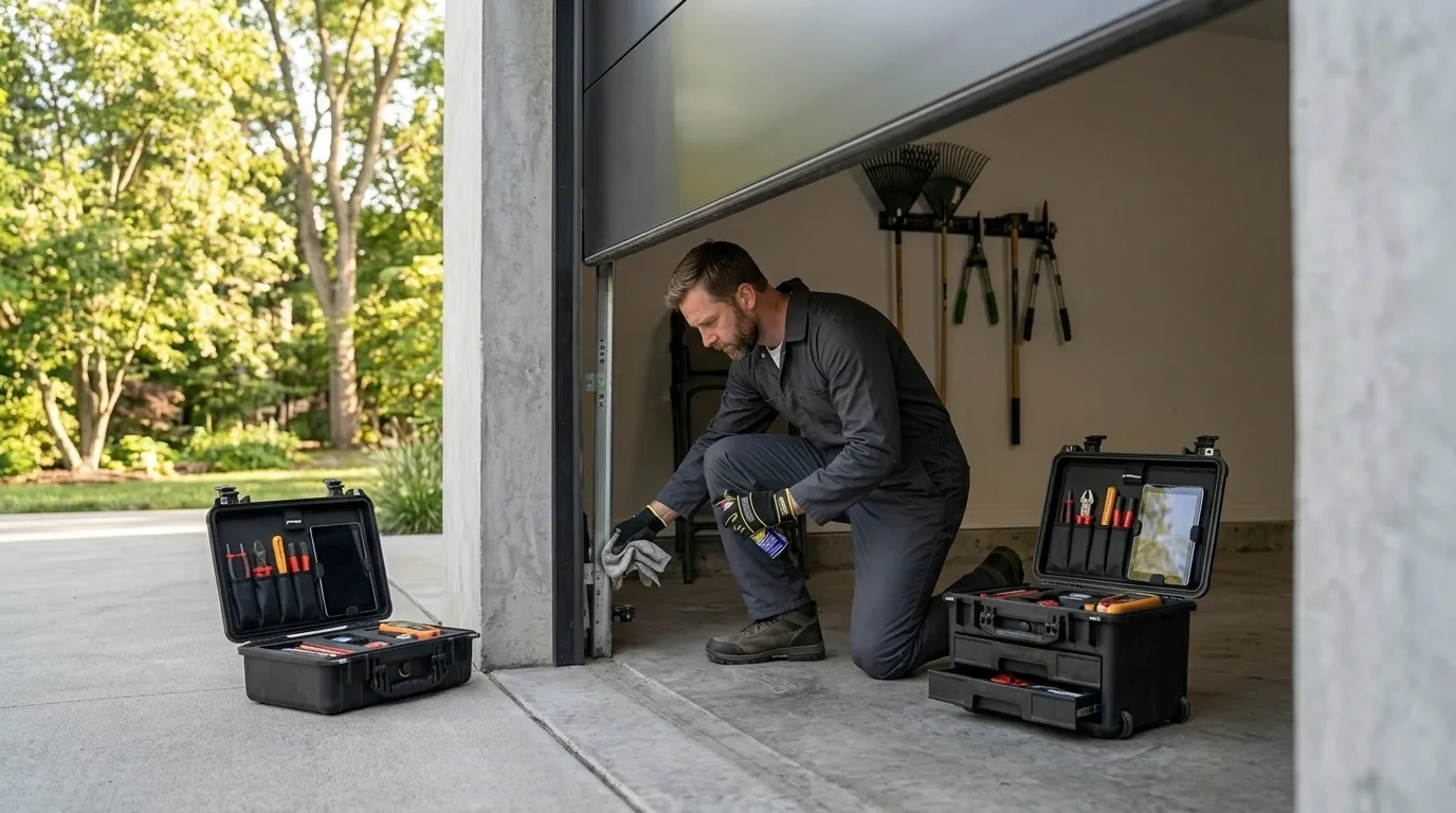 Garage door service in Broomfield, CO