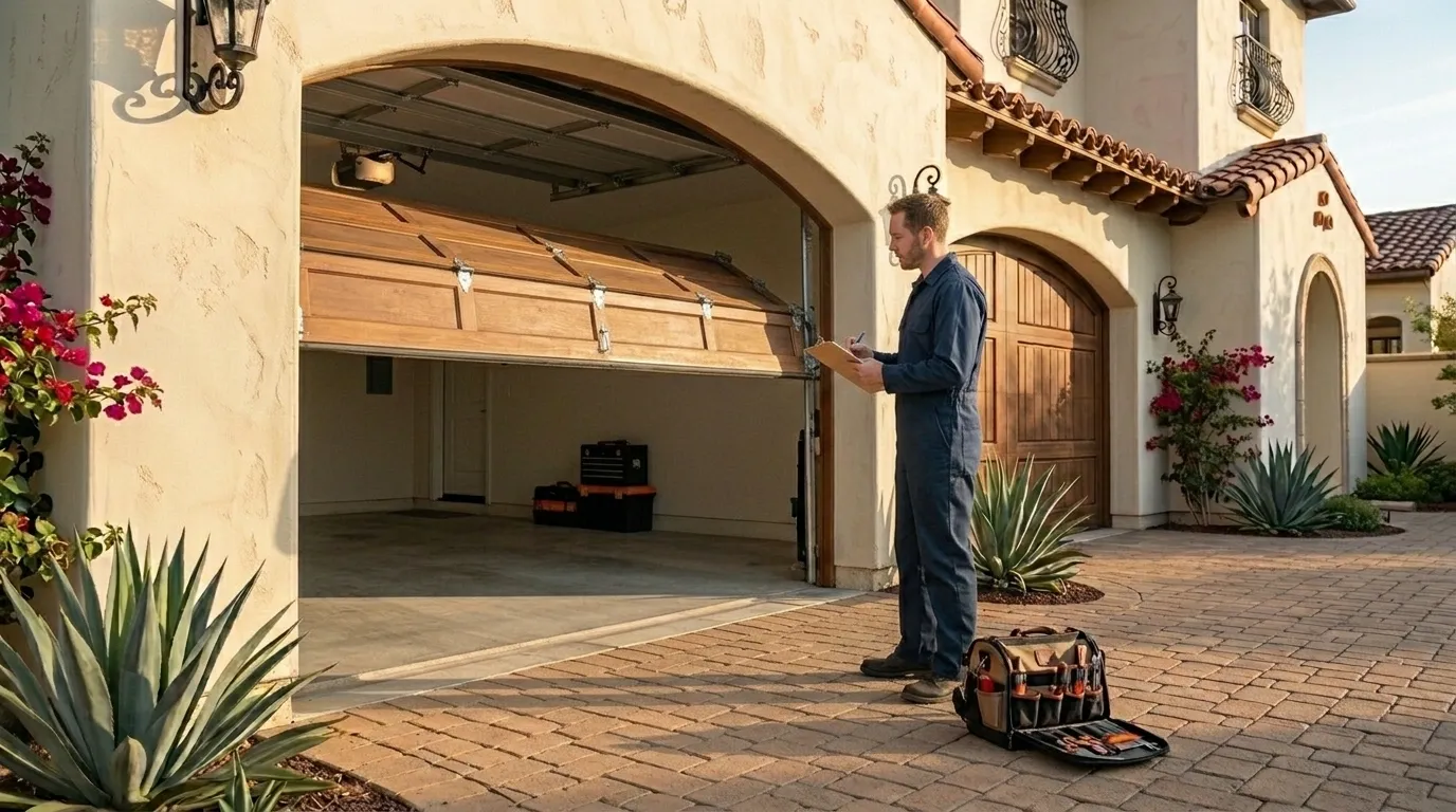 Garage door service in Broomfield, CO