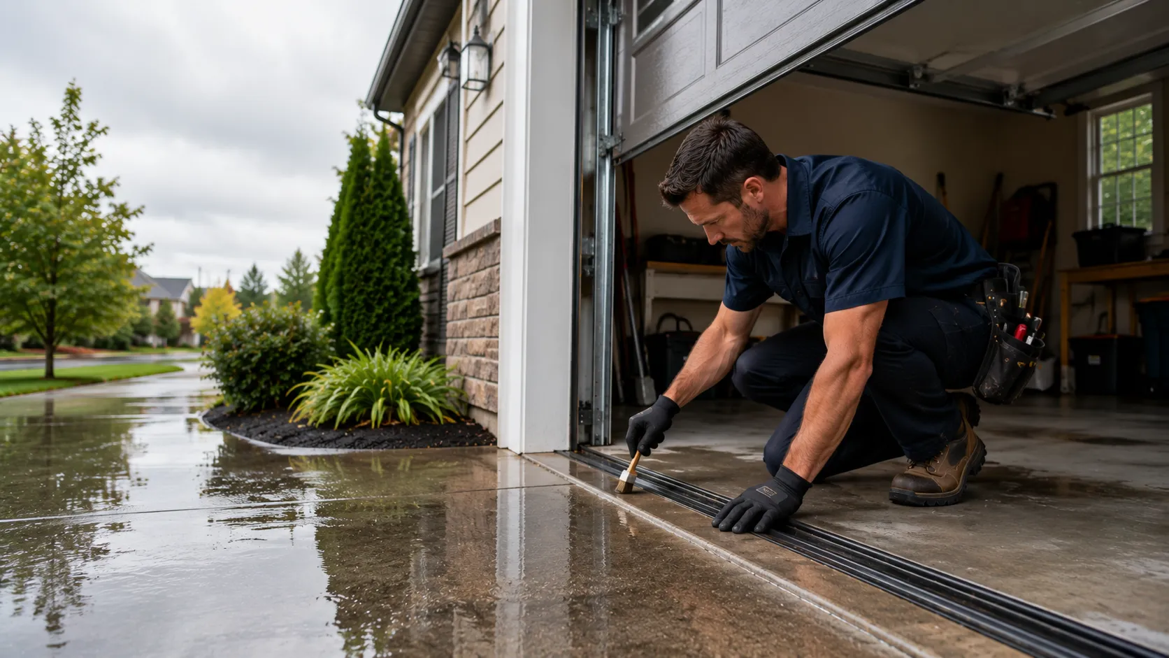 Garage door service in Broomfield, CO