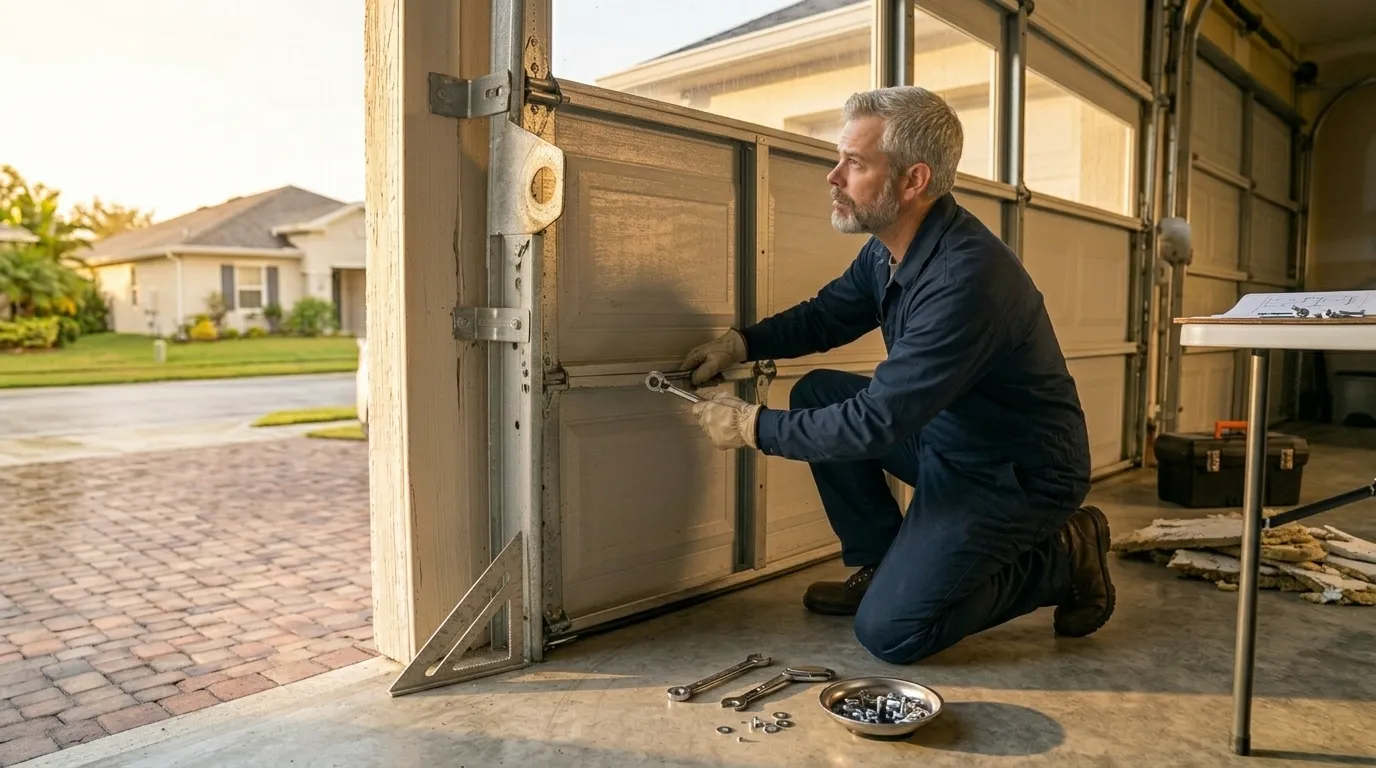 Garage door service in Broomfield, CO
