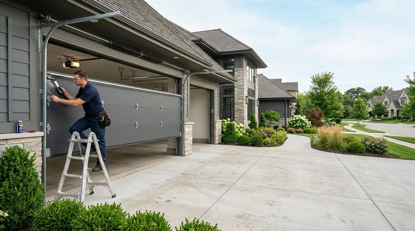 Garage door service in Broomfield, CO