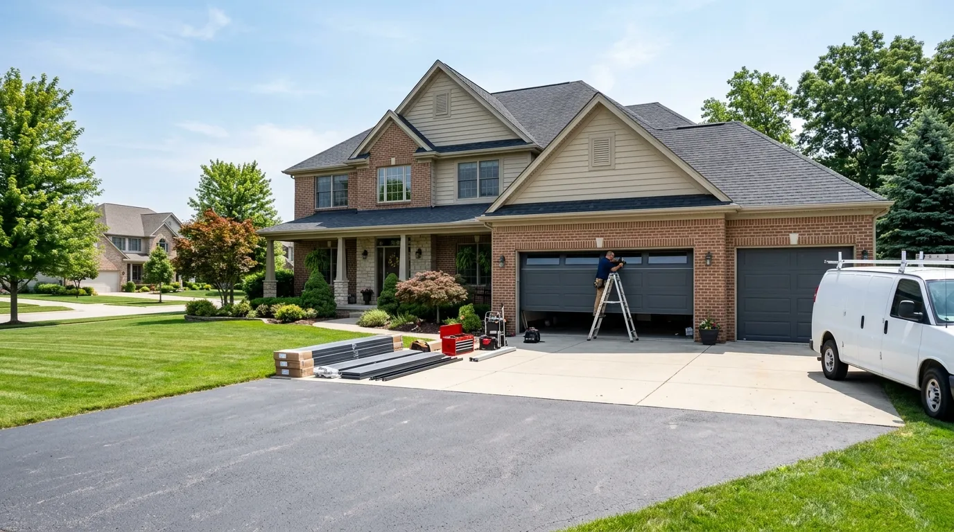 Garage door service in Broomfield, CO