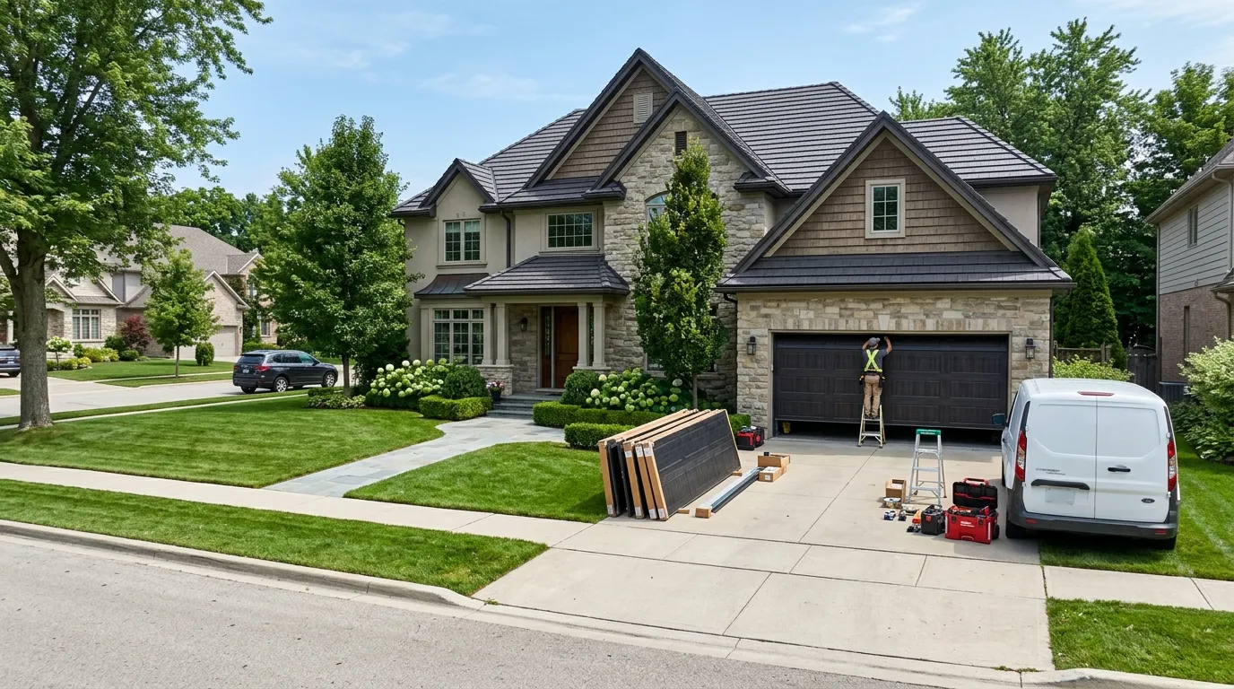 Garage door service in Broomfield, CO