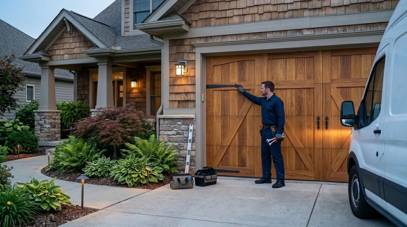 Garage door service in Broomfield, CO